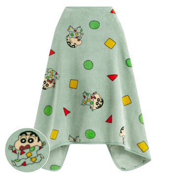 蠟筆小新珊瑚絨家居毯-中性款
