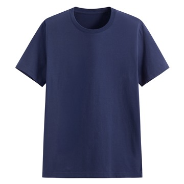 純棉圓領T恤-男