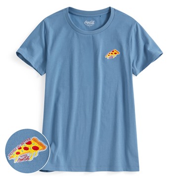 可口可樂電繡T恤-01-女