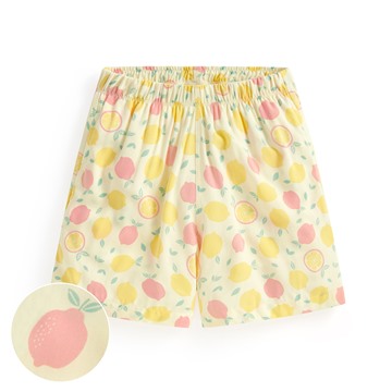 嫘縈印花短褲-童