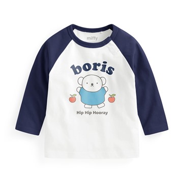 Miffy and Friends拉克蘭長袖印花T恤-01-Baby