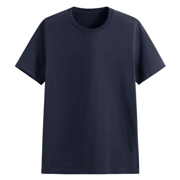 純棉圓領T恤-男