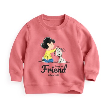 史努比系列毛圈印花圓領衫-04-Baby