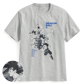 七龍珠Z厚版印花T恤-09-男