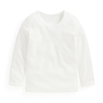 純棉羅紋長袖T恤-童
