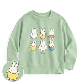 Miffy毛圈印花圓領衫-02-童