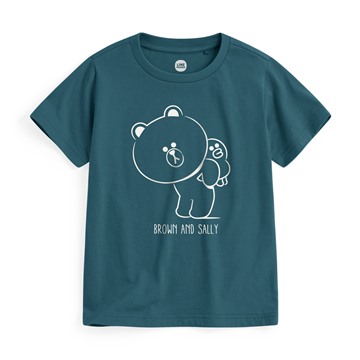 LINE FRIENDS印花T恤-01-童