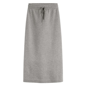 柔軟針織長裙-女