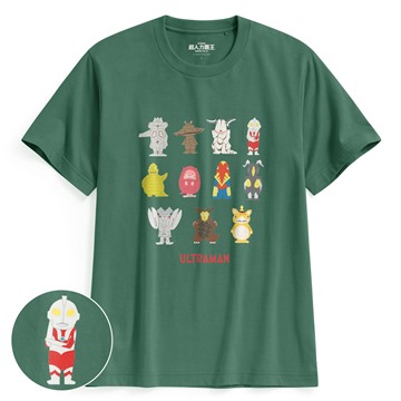 超人力霸王印花T恤-03-男