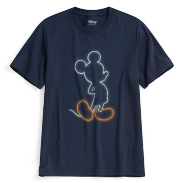 迪士尼系列印花T恤-04-男