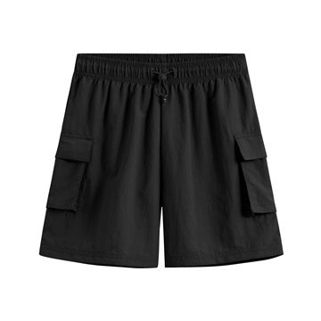 輕便工裝短褲-女