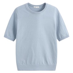 158/54 版型極合身，無法修飾小腹，但材質輕薄，顏色清爽，適合春夏穿搭！