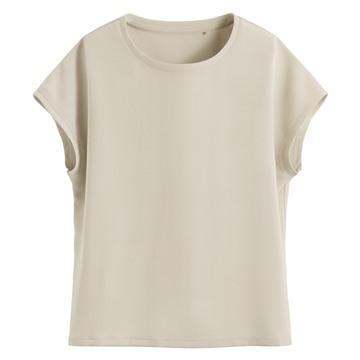 輕柔連袖寬版上衣-女