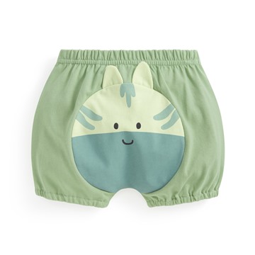 純棉動物造型鬆緊短褲-Baby