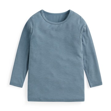 heatup圓領九分袖上衣-童