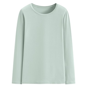 heatup圓領長袖上衣-女