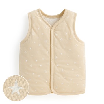鋪棉印花背心-童