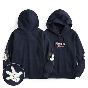 迪士尼系列刷毛印花連帽衫-14-女