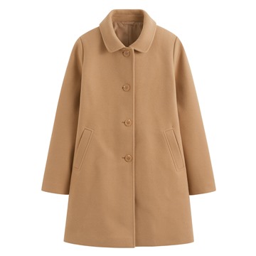 仿毛呢大衣-女