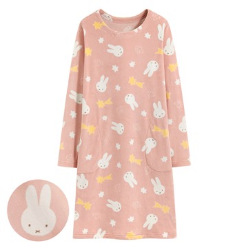 Miffy and Friends絲絨家居洋裝-女