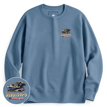 Jurassic World刷毛印花圓領衫-05-男