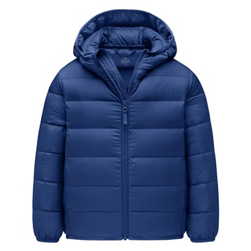 極輕羽絨連帽外套-童