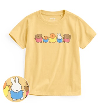 Miffy and Friends印花T恤-03-童