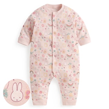 Miffy純棉羅紋連身衣-Baby