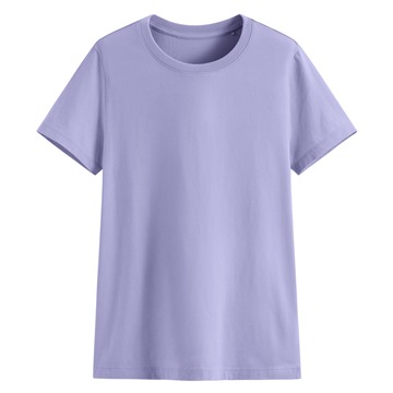 純棉圓領T恤-女