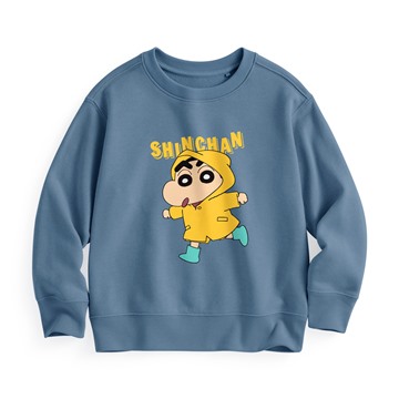 蠟筆小新毛圈印花圓領衫-05-童