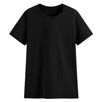 純棉圓領T恤-女