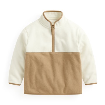 Fleece半開襟上衣-童