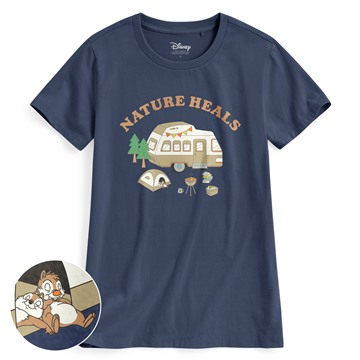 迪士尼系列印花T恤-01-女