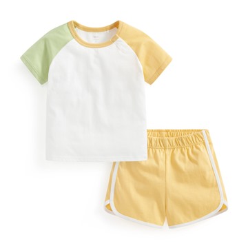 純棉拼色套裝-Baby