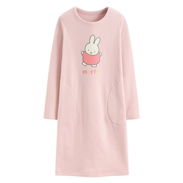 Miffy and Friend Fleece家居洋裝-女