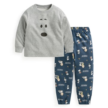 史努比系列毛圈家居套裝-童