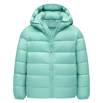 極輕羽絨連帽外套-童