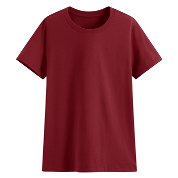 純棉圓領T恤-女