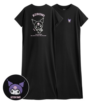 三麗鷗純棉連袖長洋裝-女