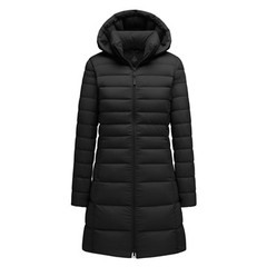 手臂腋下可以再寬鬆一點會更好
羽毛蠻容易跑出來的
但長版的羽絨外套不好找 所以還能接受