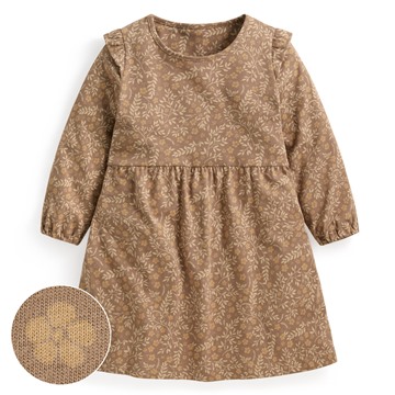 純棉印花洋裝-童