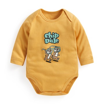 迪士尼系列純棉羅紋印花包臀衣-Baby