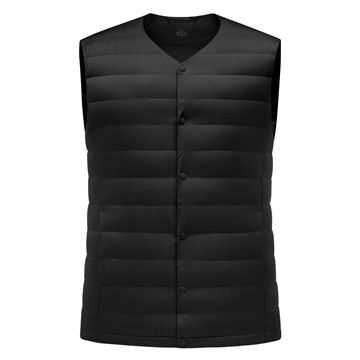極輕羽絨輕薄型背心-男