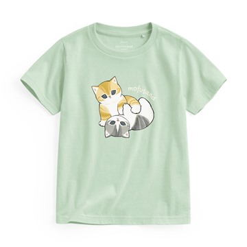 貓福珊迪印花T恤-07-童