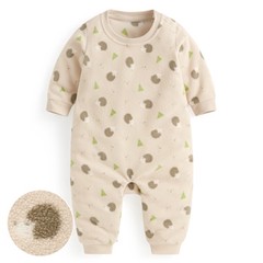 保暖又可愛，拉鏈很方便冬天快速換穿尿布，讓寶寶不易受寒！包色款