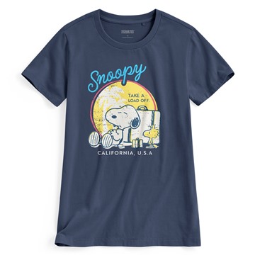 史努比系列印花T恤-01-女