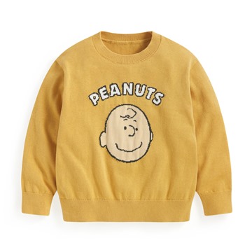 史努比系列提花毛衣-童