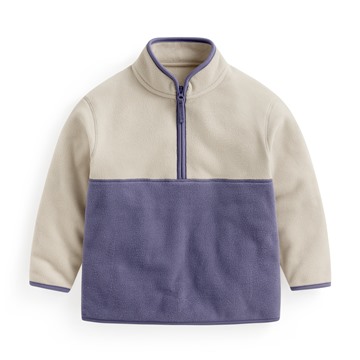 Fleece半開襟上衣-童