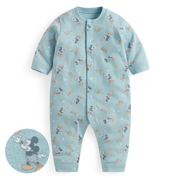 迪士尼系列純棉羅紋連身衣-Baby