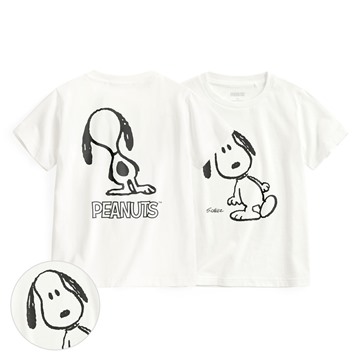 史努比系列印花T恤-02-童